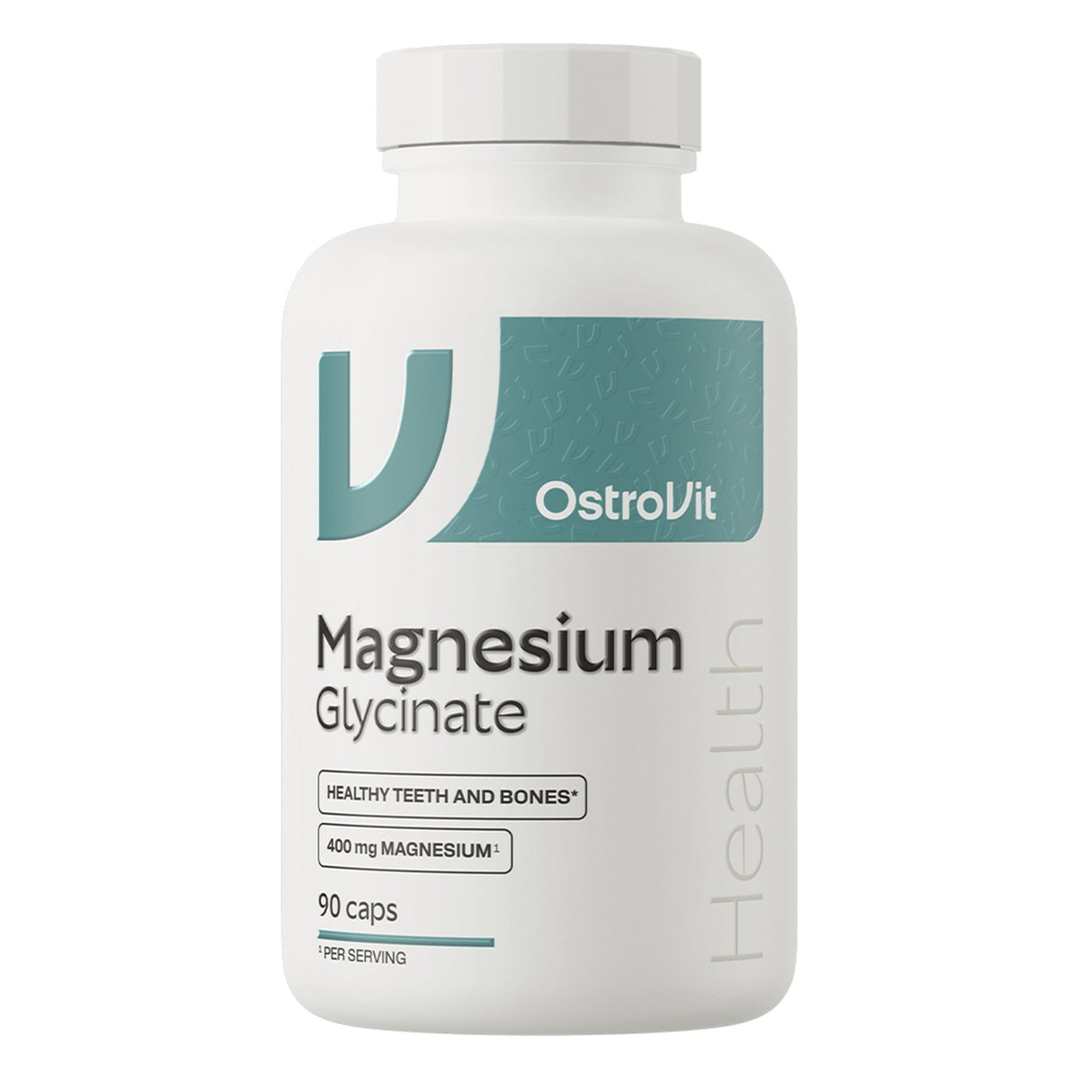 Magnesiumglycinat 400mg | 90 Kapseln | OstroVit