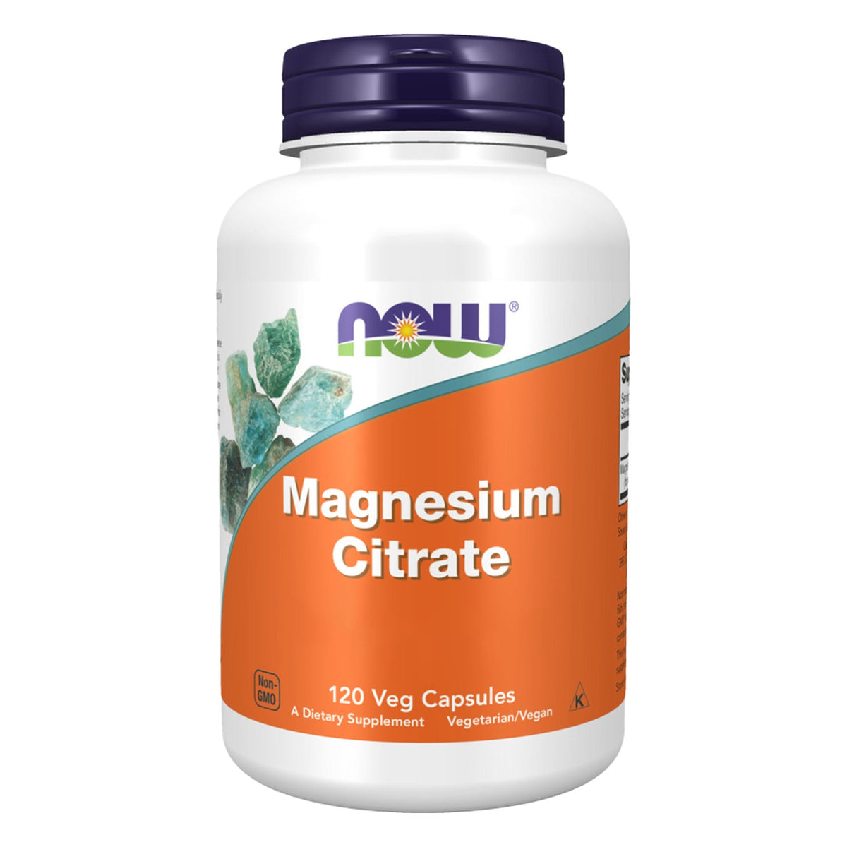 Magnesiumcitrat 400mg | 120 Kapseln | NOW Foods