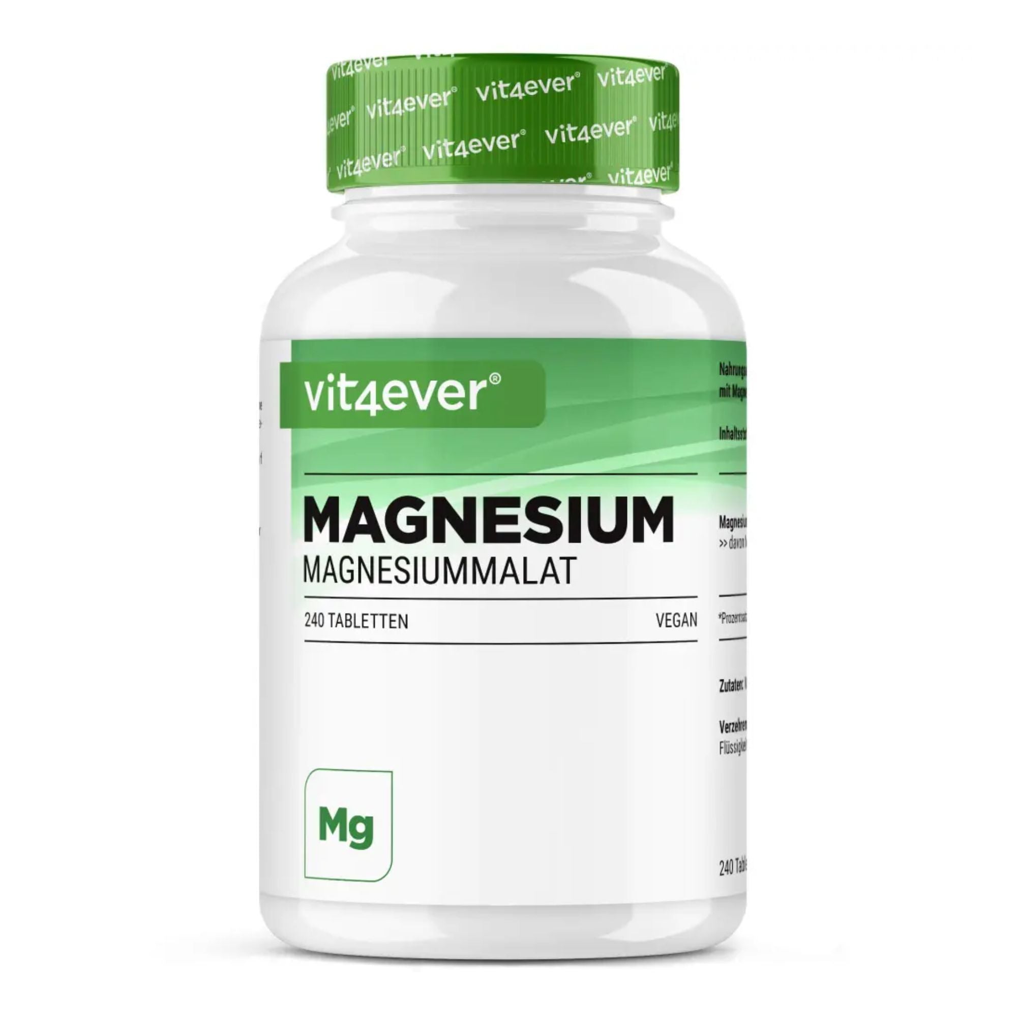 Vit4ever Magnesiummalat 240 Tabletten