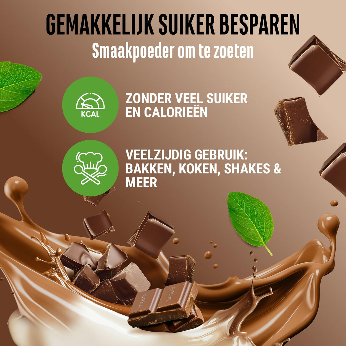 Flavor Craft Milchschokolade Geschmackspulver | 250 g | Vit4ever