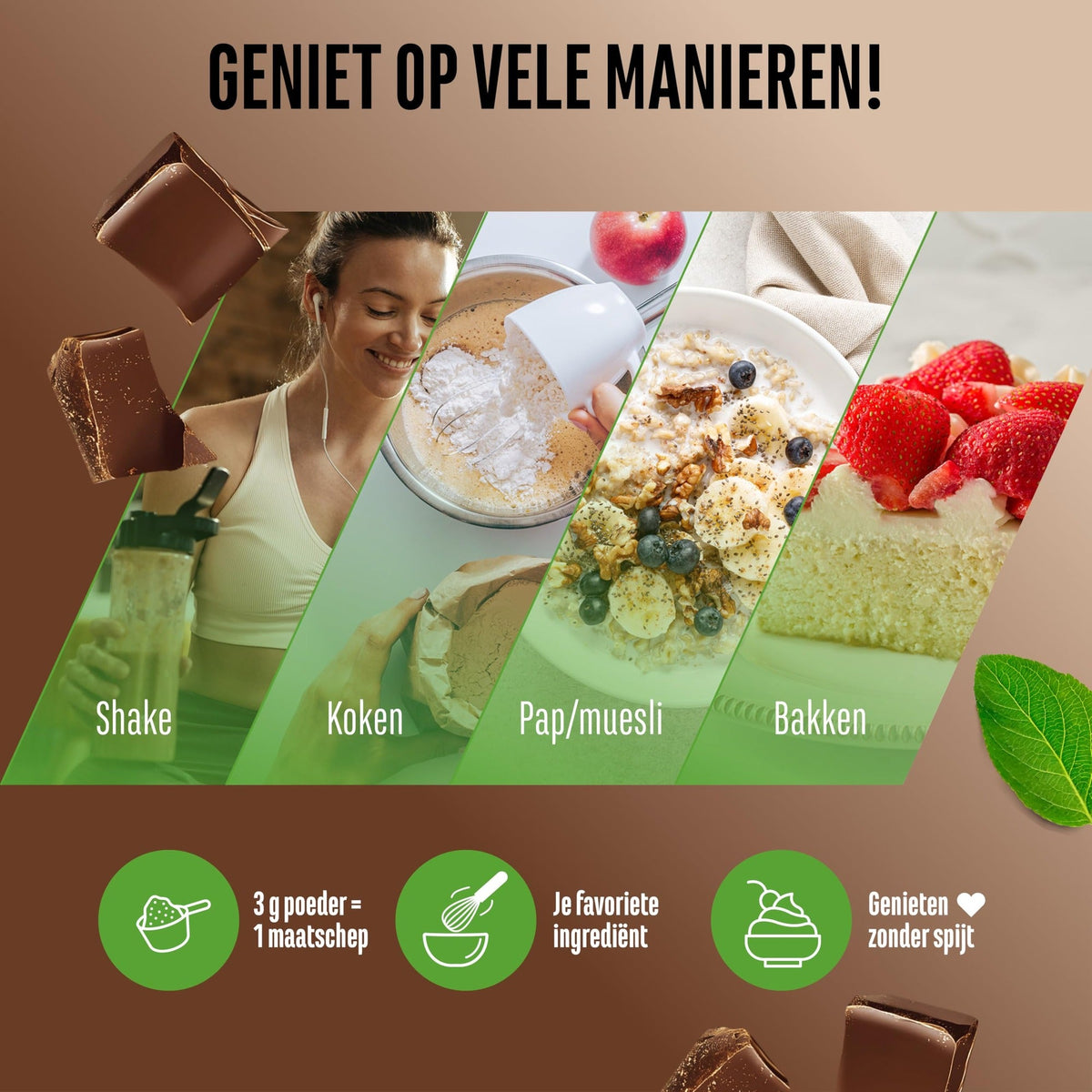 Flavor Craft Milchschokolade Geschmackspulver | 250 g | Vit4ever