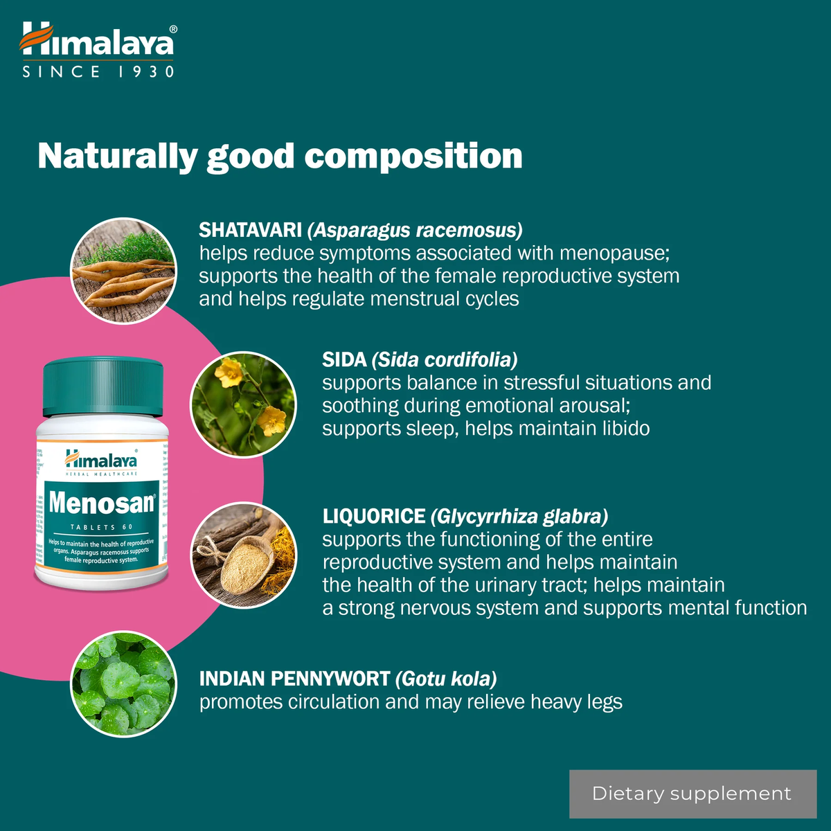 Menosan | 60 Tabletten | Himalaya