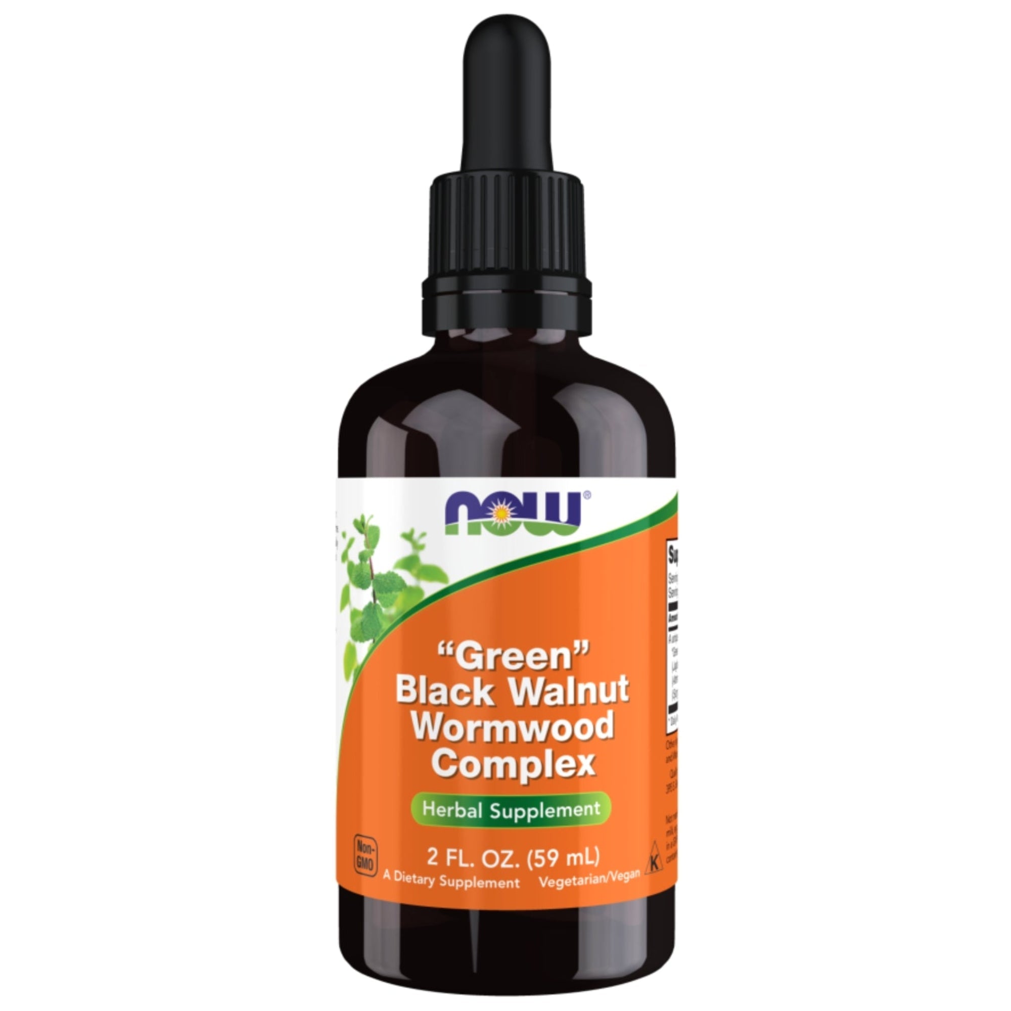 Schwarznuss-Wermut-Komplex flüssig | 59 ml | NOW Foods