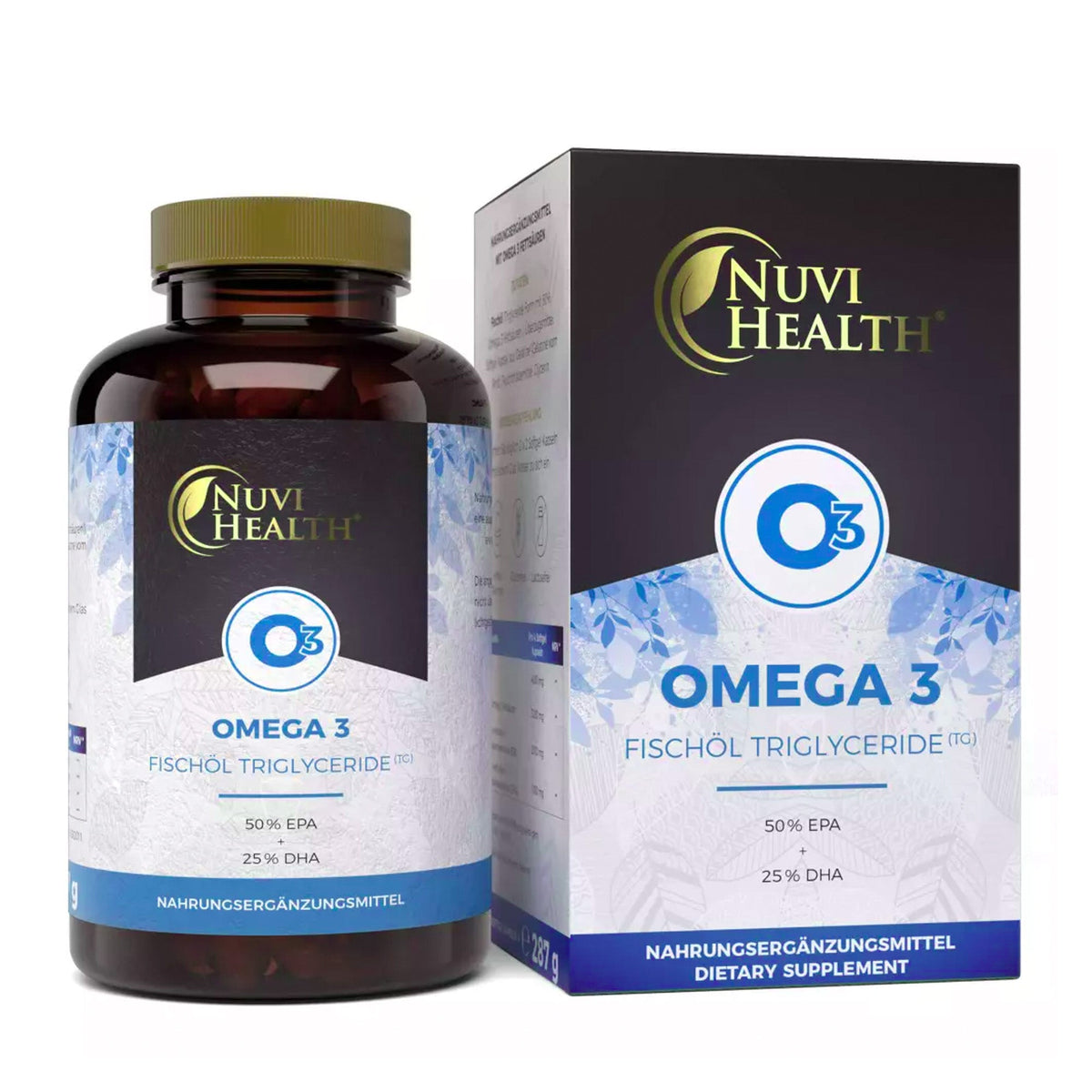 Nuvi Health Omega 3 Fischöl Triglyceridform 240 Kapseln – Omega-3-Präparat | kaufen in Deutschland und Österreich