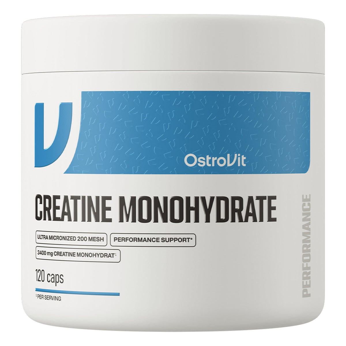 Creatin Monohydrat 3300 | 120 Kapseln | OstroVit