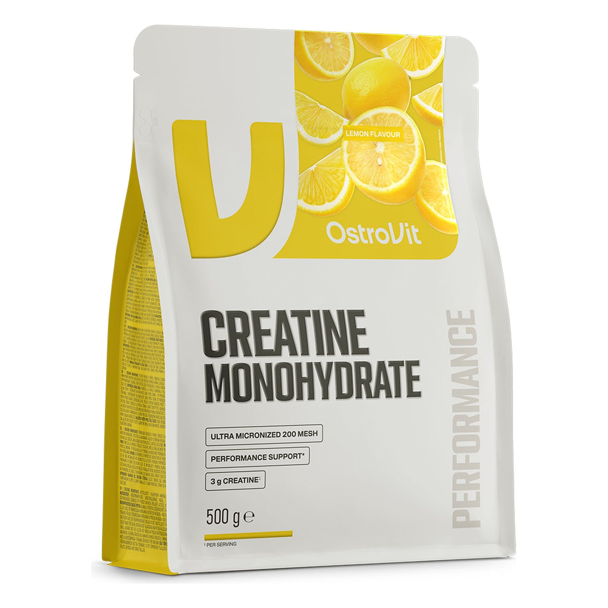 Creatin Monohydrat Zitrone | 500 Gramm | OstroVit