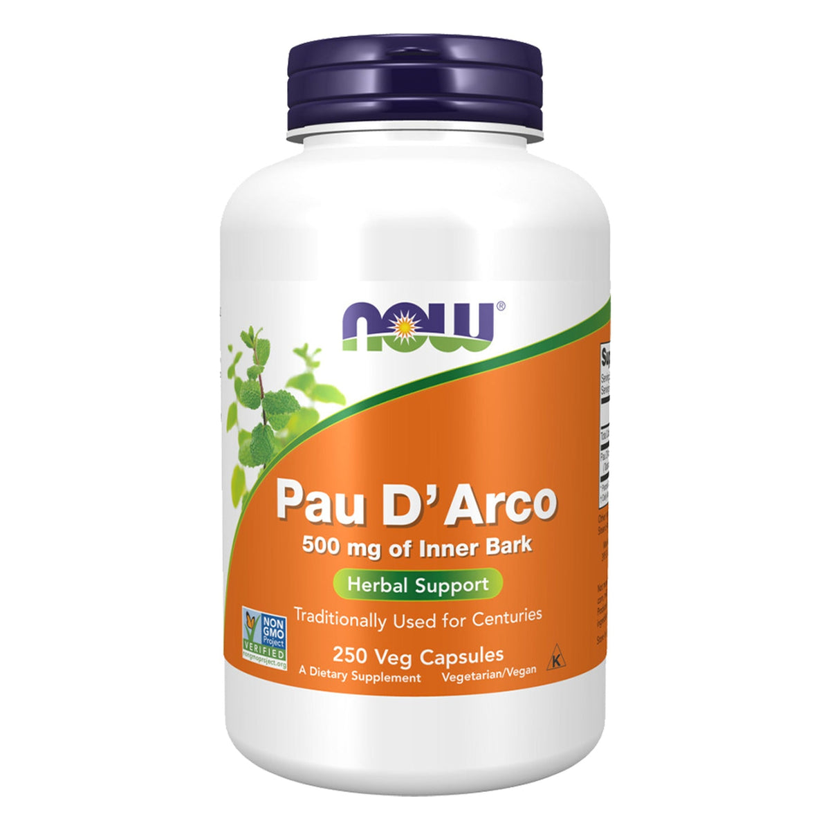 Pau D'Arco 500mg | 100 Kapseln | NOW Foods