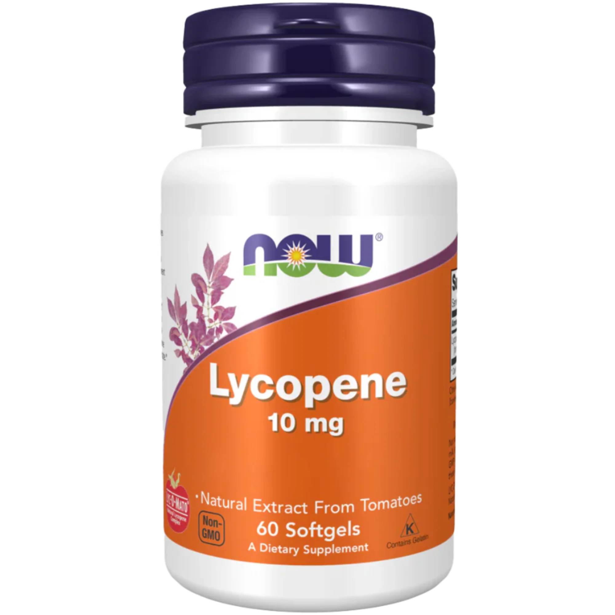 Lycopin 10 mg | 60 Softgels | NOW Foods