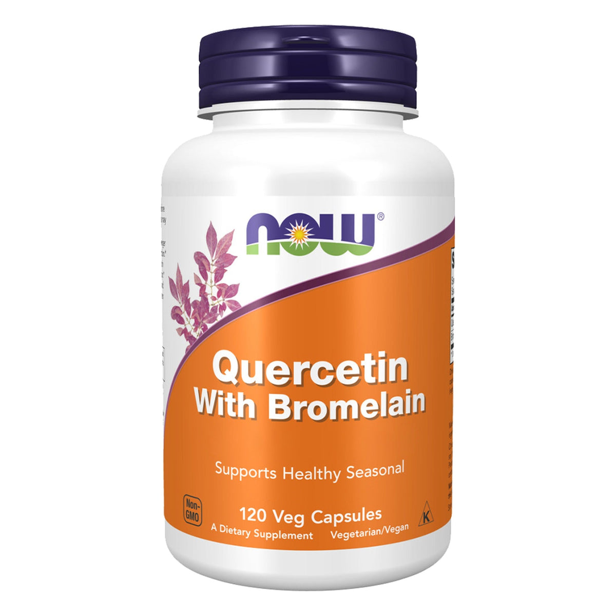 Quercetin mit Bromelain | 120 Kapseln | NOW Foods