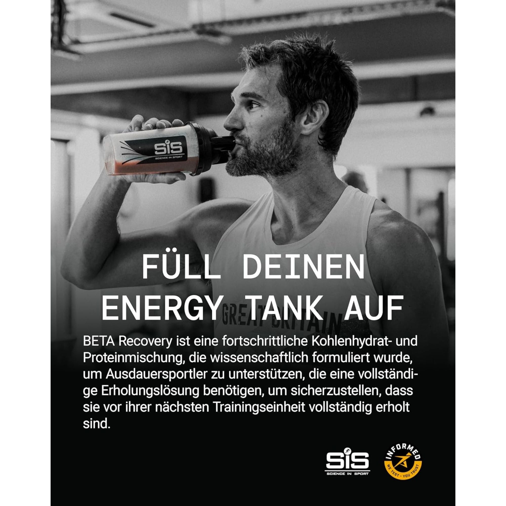 SiS BETA Recovery 1:1 Dual Source Carbs Ratio | Schokolade