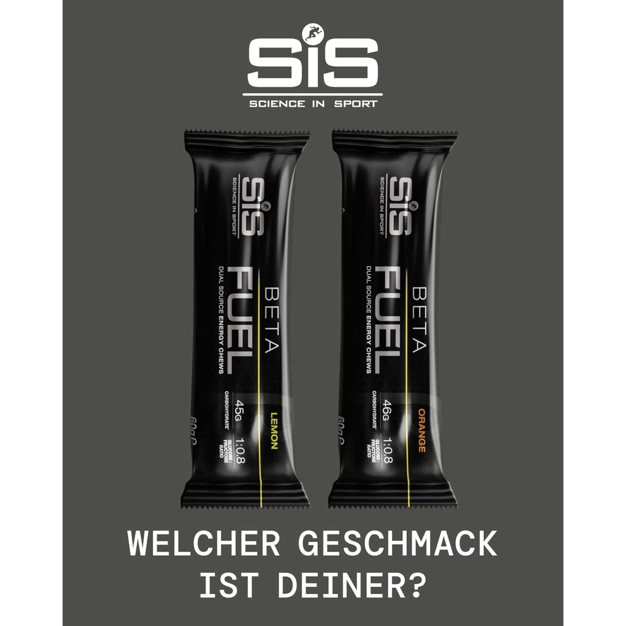 SiS Beta Fuel Energy Chew Bar | Lemon
