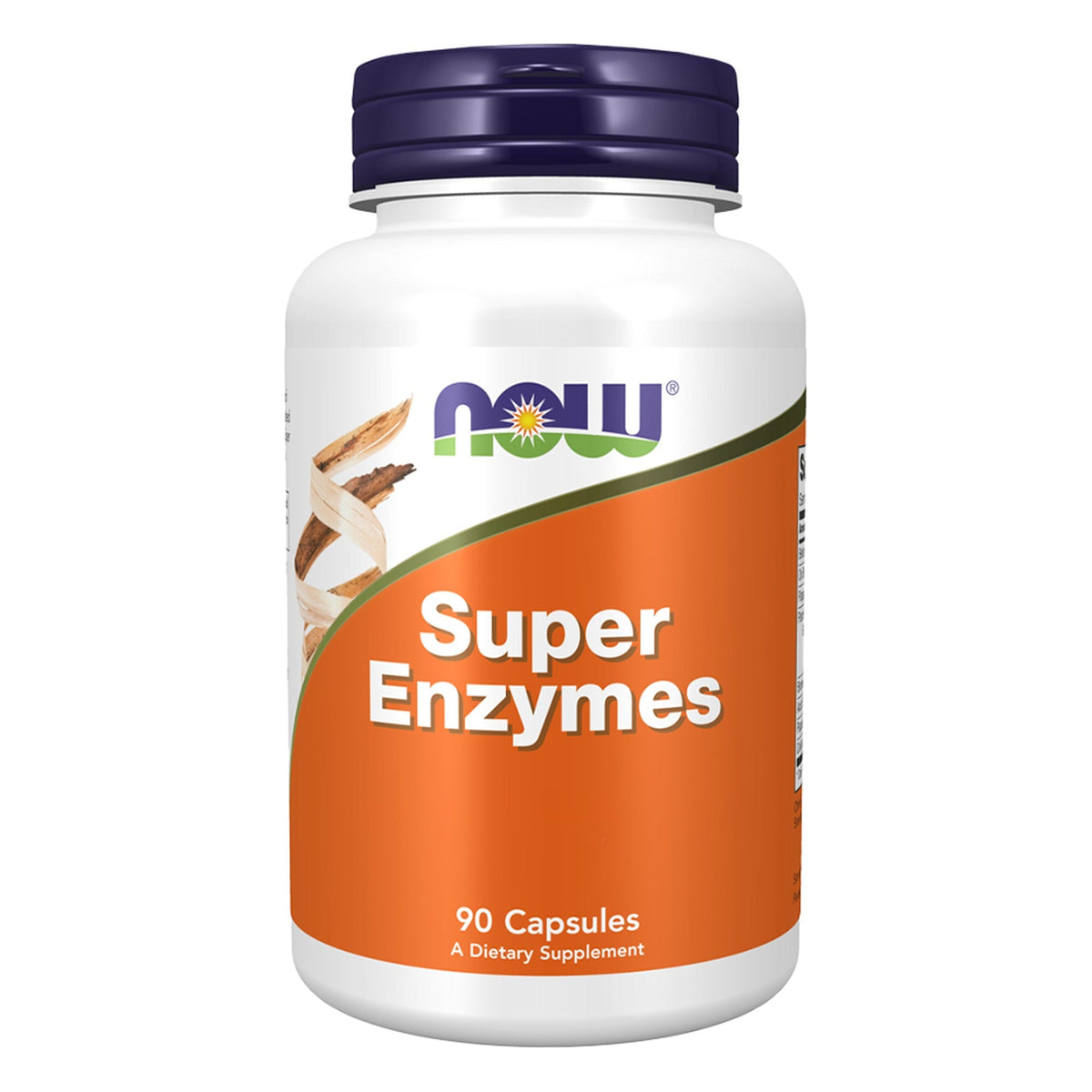 Dose NOW Foods Super Enzymes Verdauungsenzyme Kapseln, 90 Kapseln #Inhalt_90 Kapseln