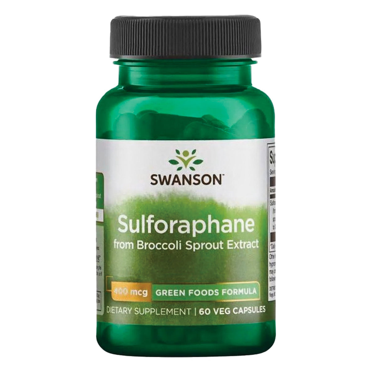 Swanson Sulforaphan 400 µg 60 Veggie-Kapseln – Kräuter-Nahrungsergänzungsmittel | kaufen in Deutschland und Österreich