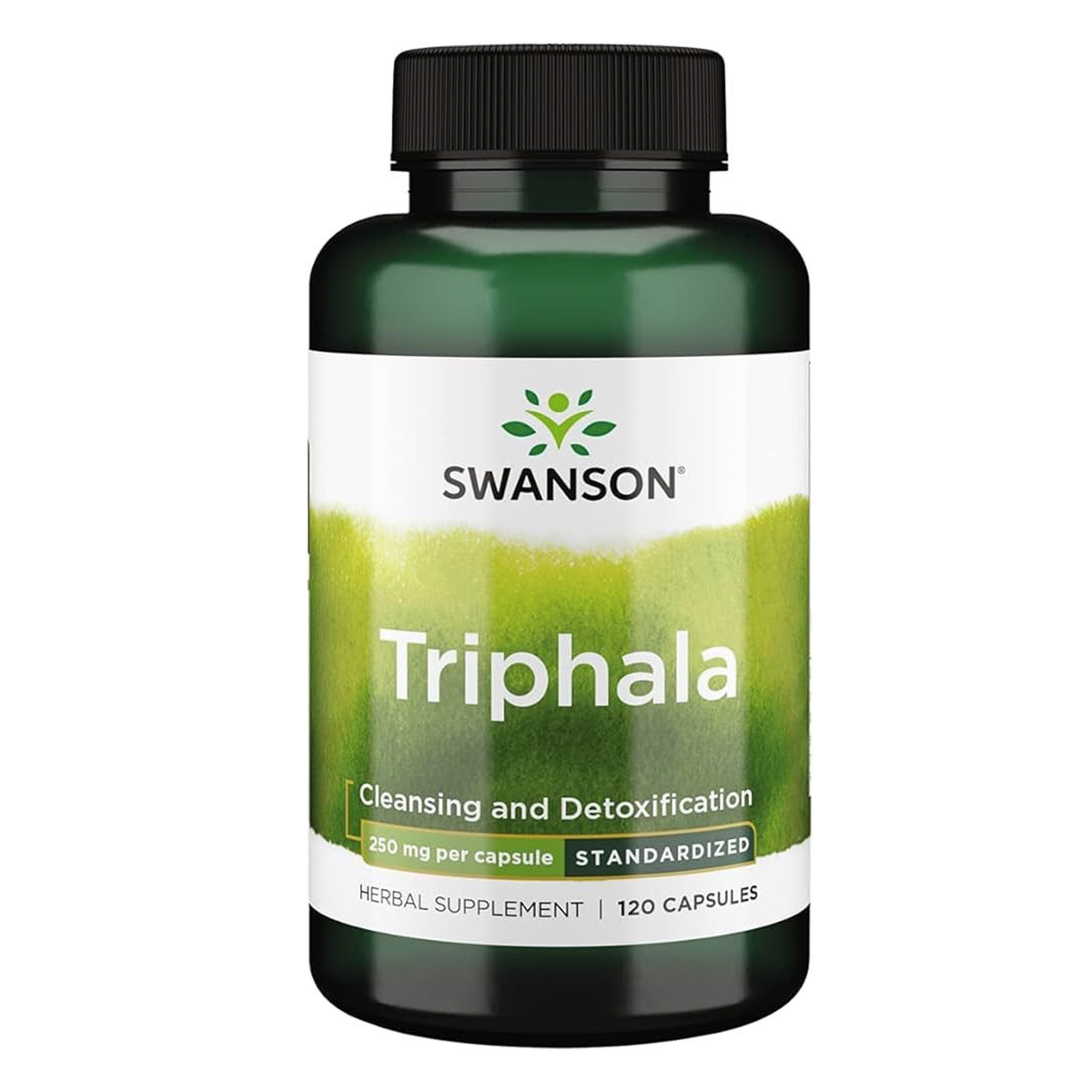 Triphala 250 mg 120 Kapseln von Swanson – Produktbild