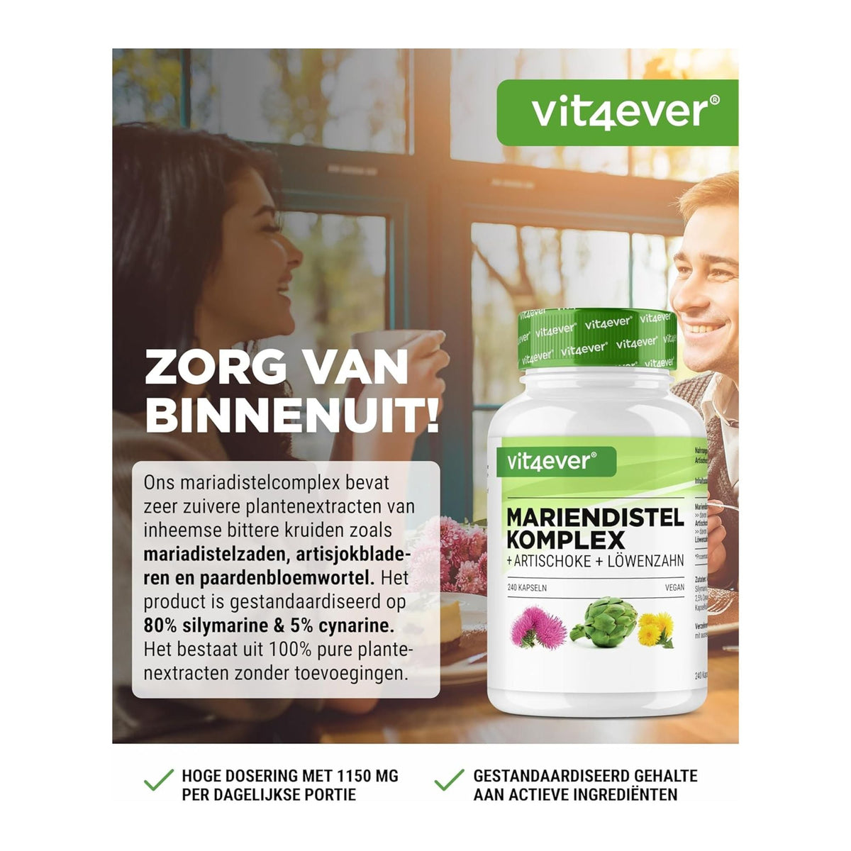 Mariendistel Artischocke Löwenzahn Komplex | Vit4ever
