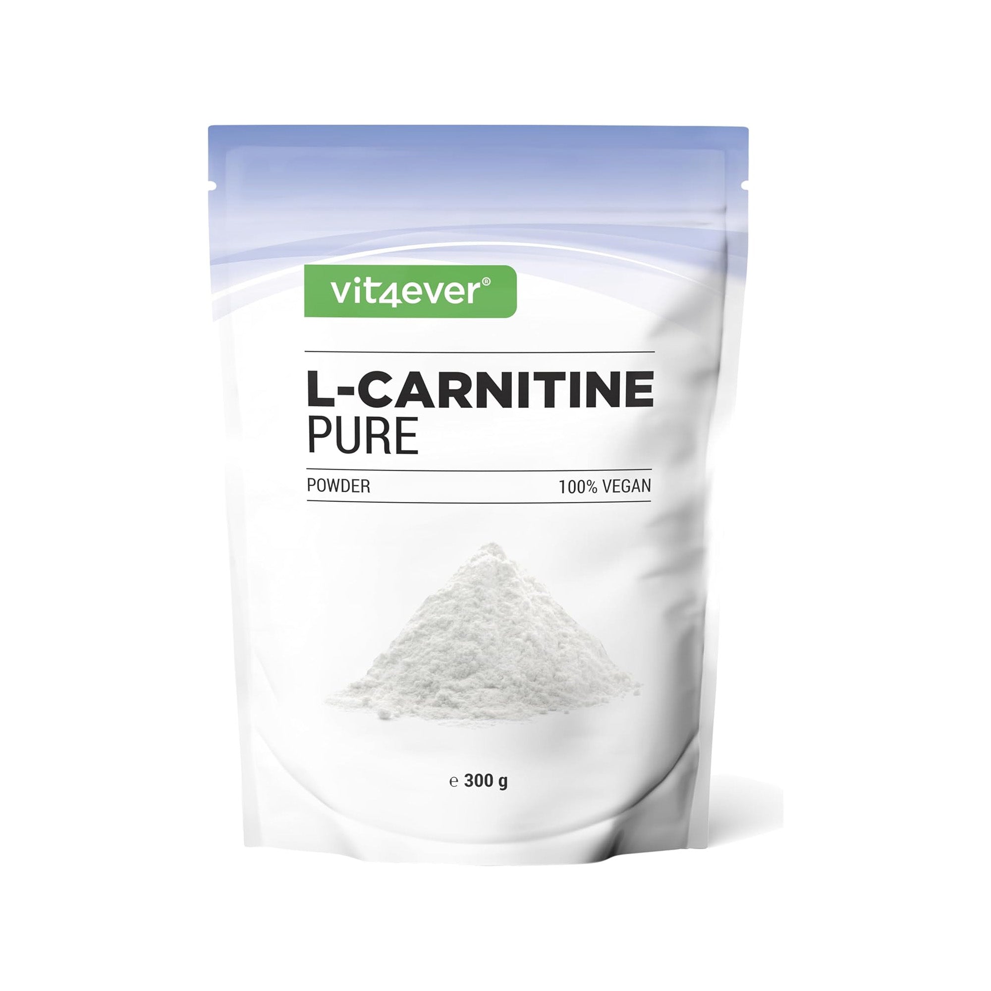 Vit4ever L-Carnitin Tartrat Pulver - 300 Gramm, vegan