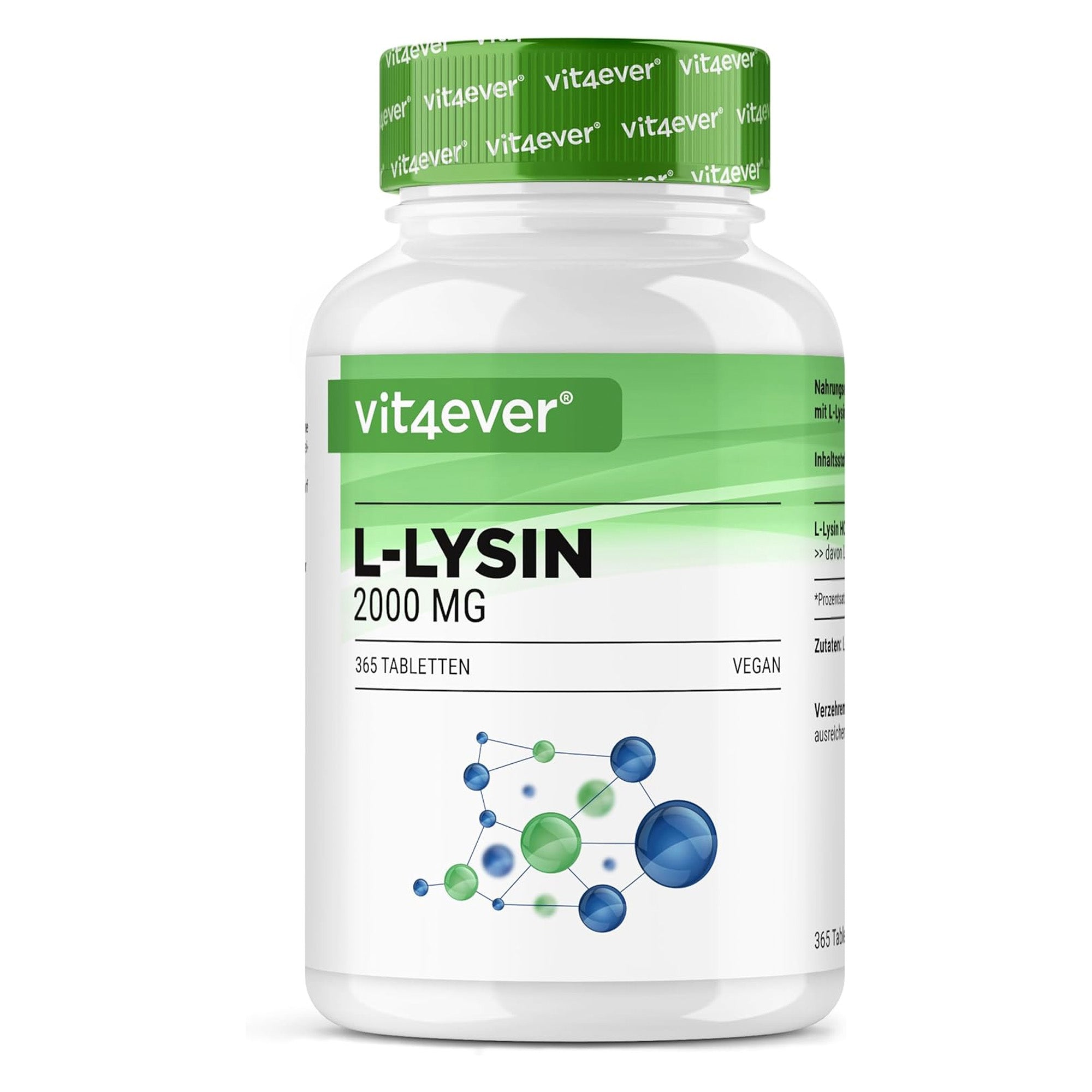 Vit4ever L-Lysin 1000mg Tabletten