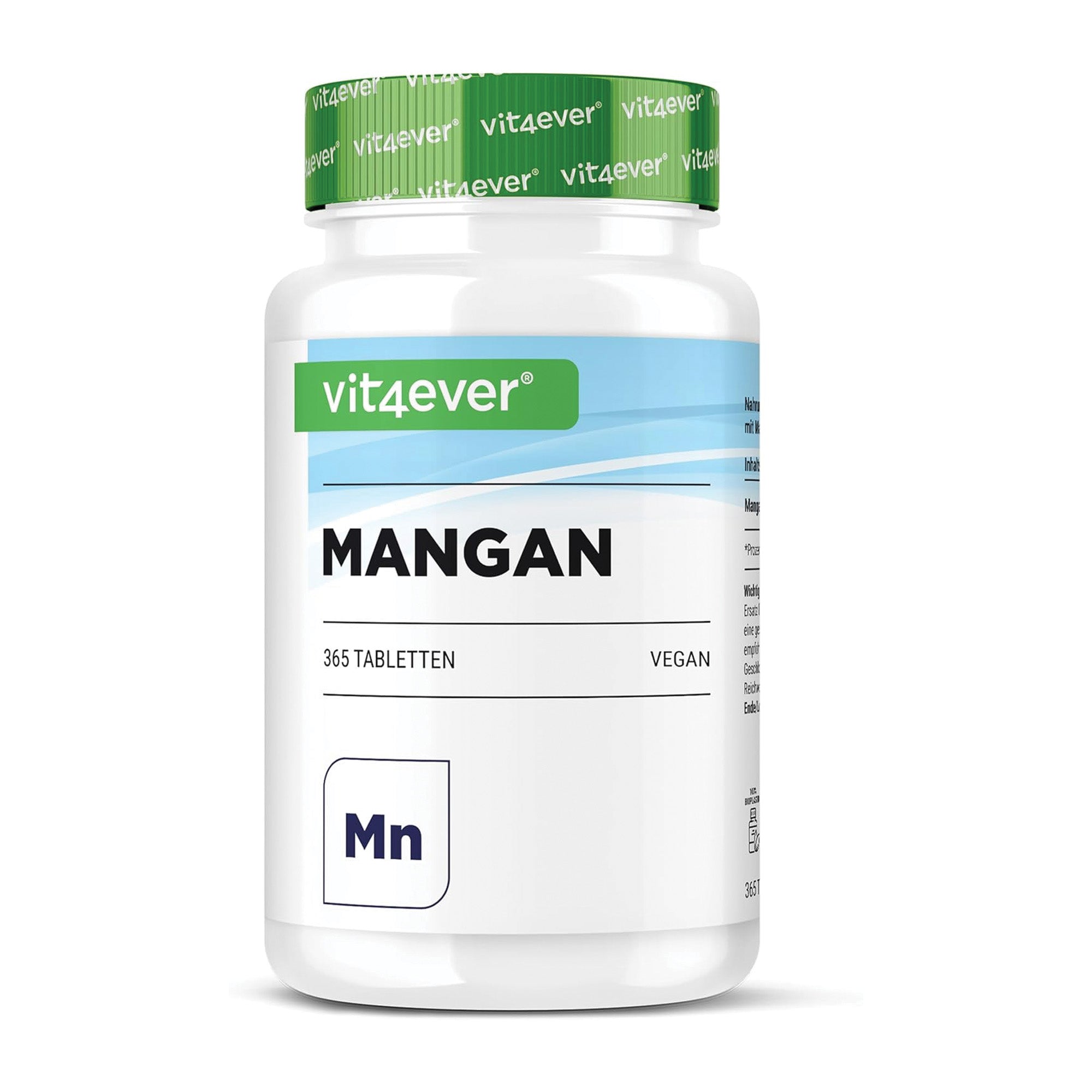 Vit4ever Mangan-Bisglycinat 10mg - 365 Tabletten