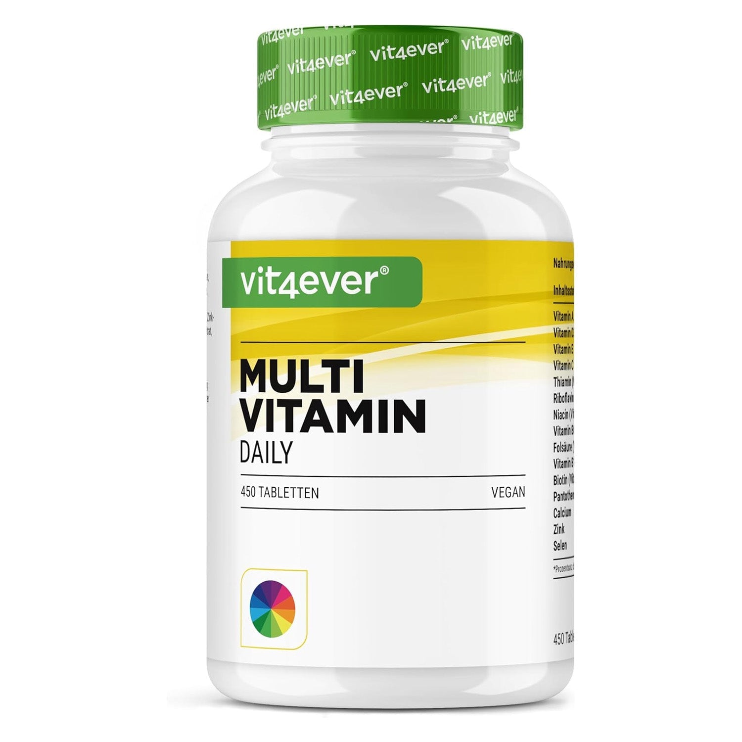 Vit4ever Multivitamin DAILY - 450 Tabletten