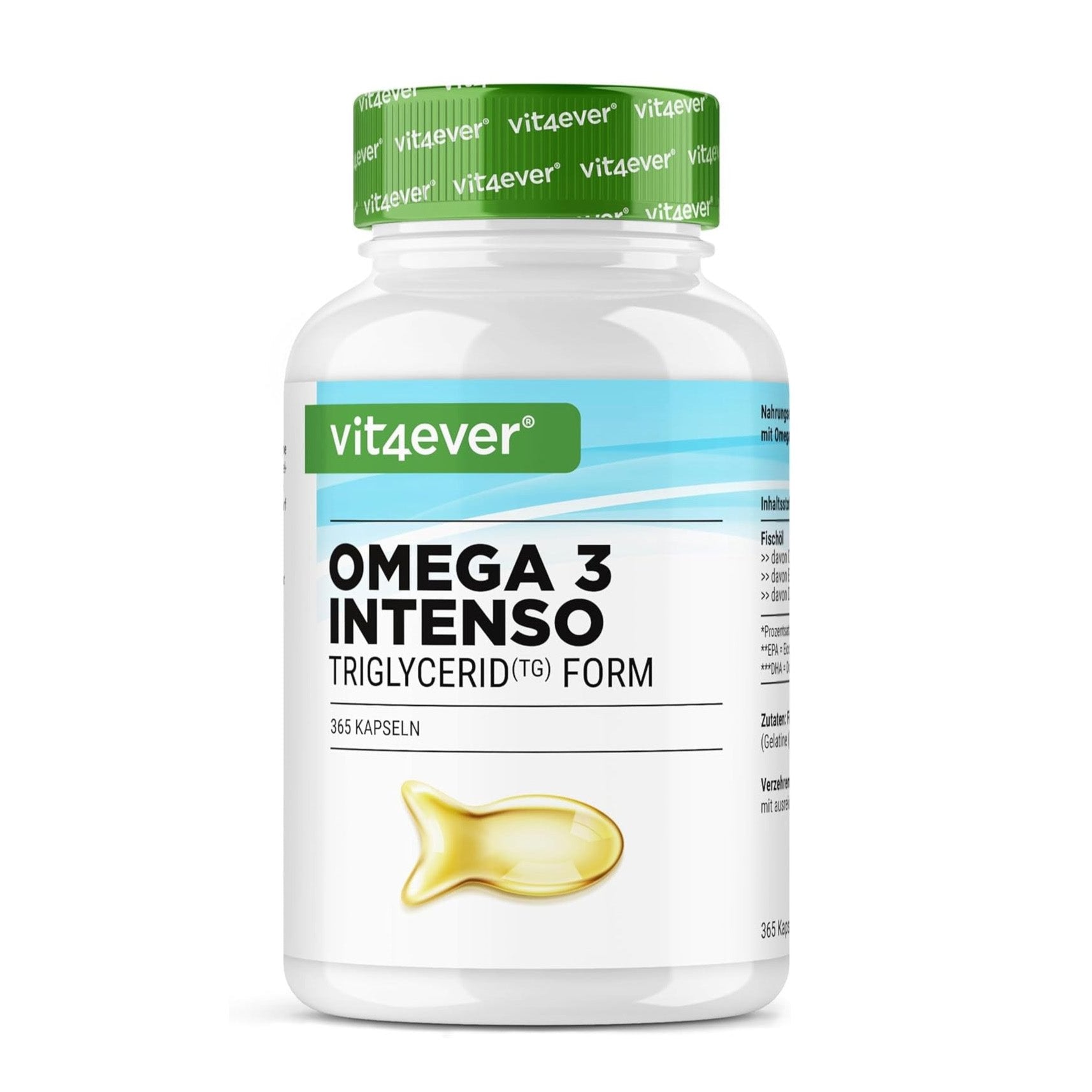 Vit4ever Omega 3 Fischöl 1000mg - Softgels