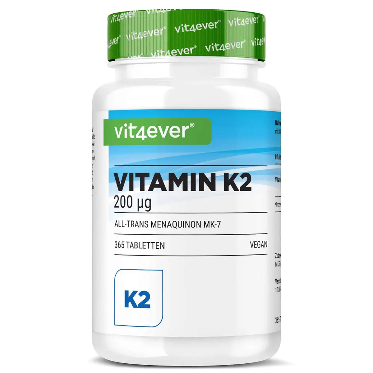 Vitamin K2 MK-7 200 mcg Vit4ever – Nahrungsergänzungsmittel | kaufen in Deutschland und Österreich