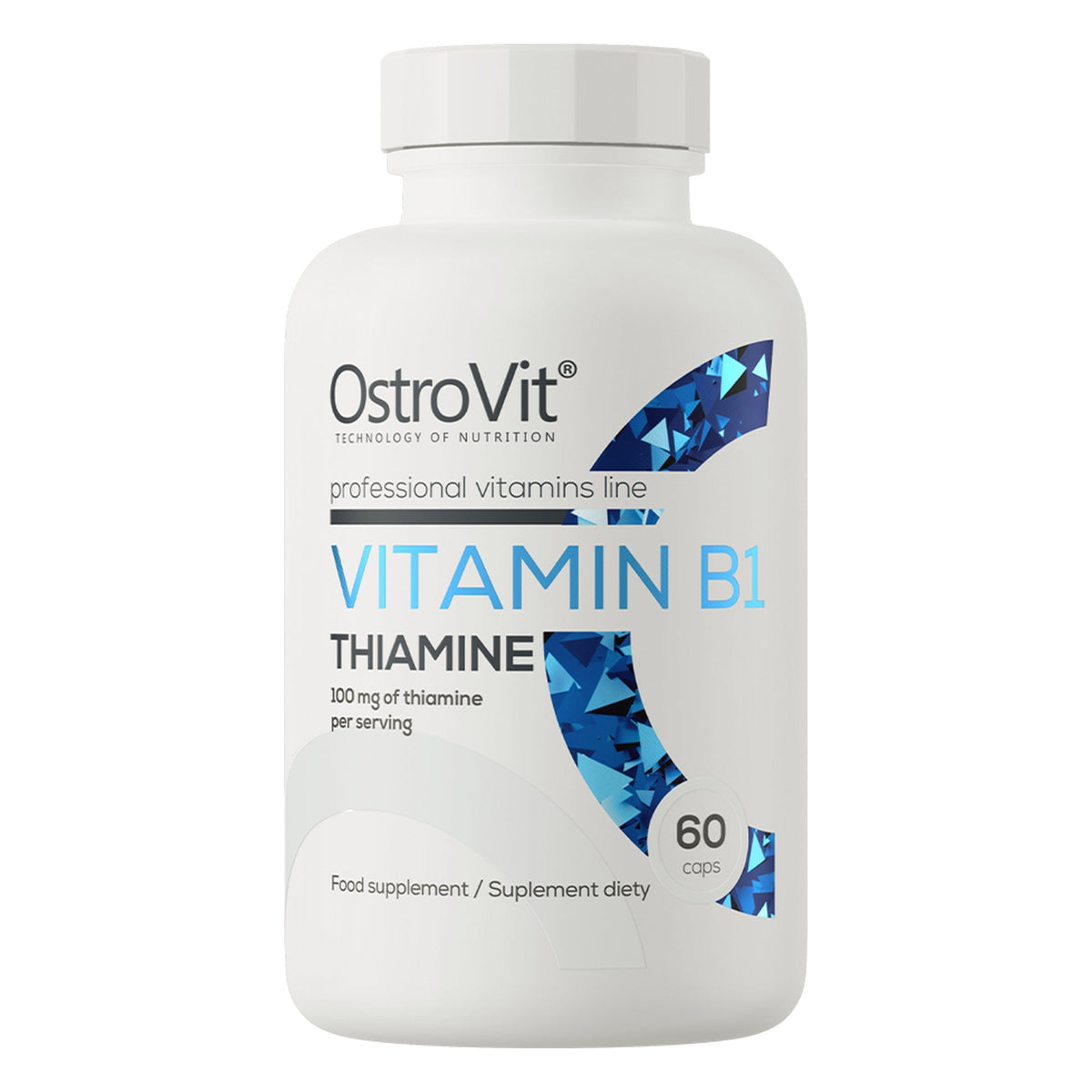 Vitamin B1 Thiamin 100mg | 60 Kapseln | OstroVit