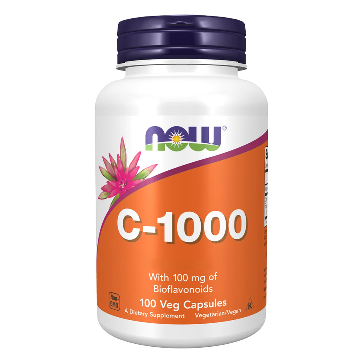 Glas NOW Foods Vitamin C-1000 mit Bioflavonoiden Kapseln, 100 Kapseln #Inhalt_100 Kapseln