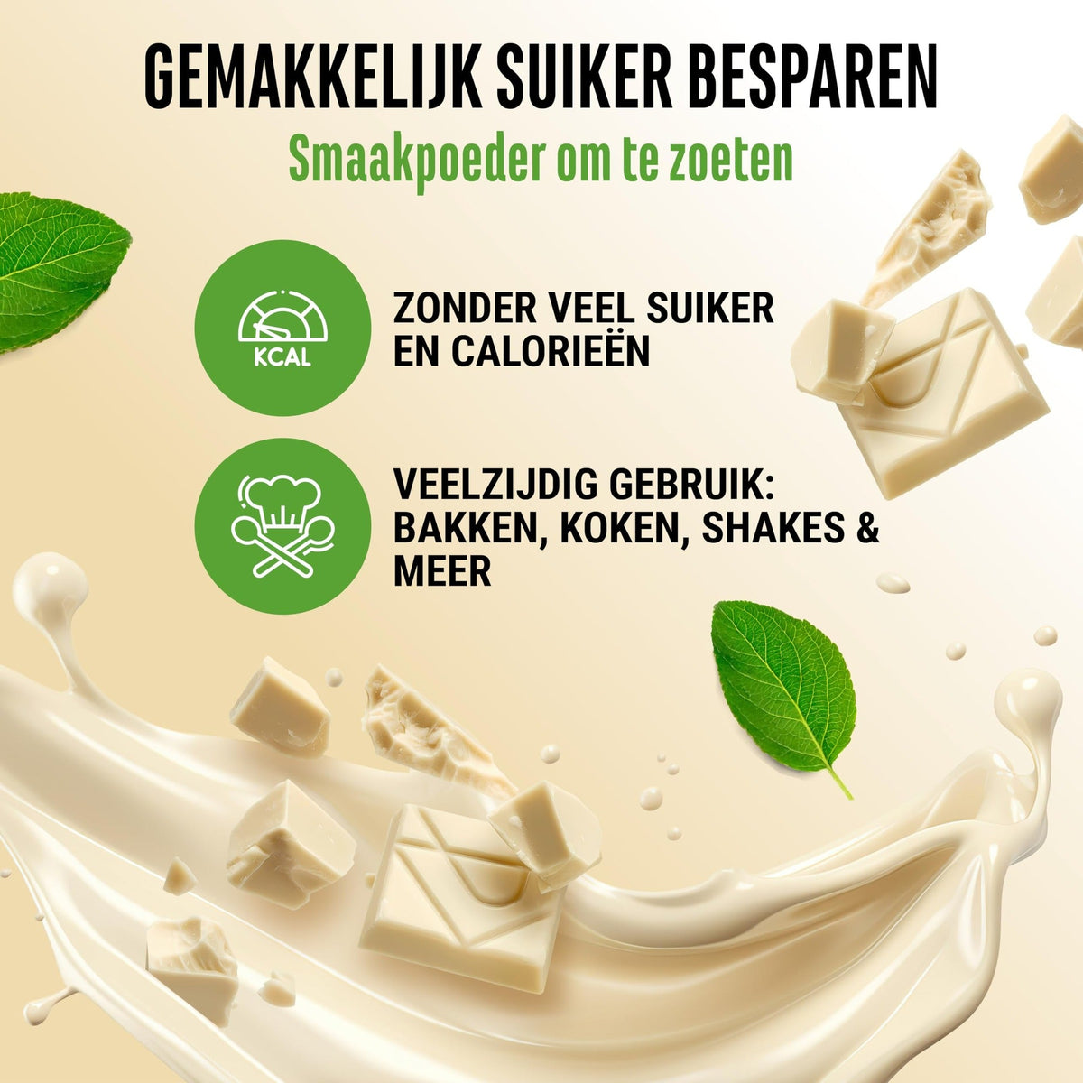 Flavor Craft Weiße Schokolade Geschmackspulver | 250 g | Vit4ever